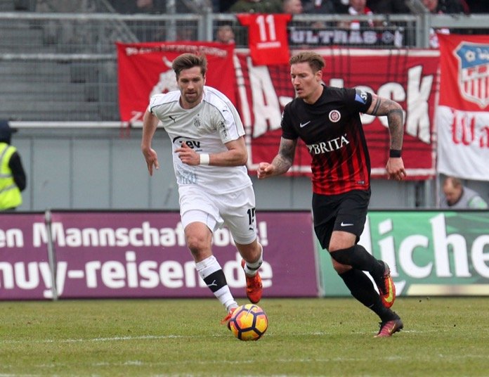 23. Spieltag 16/17: SV Wehen Wiesbaden - FSV Zwickau