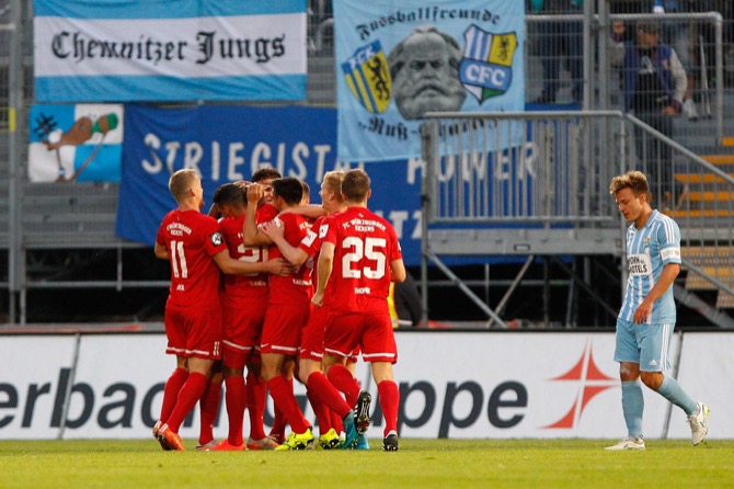11. Spieltag 15/16: Würzburger Kickers - Chemnitzer FC - Bild 6