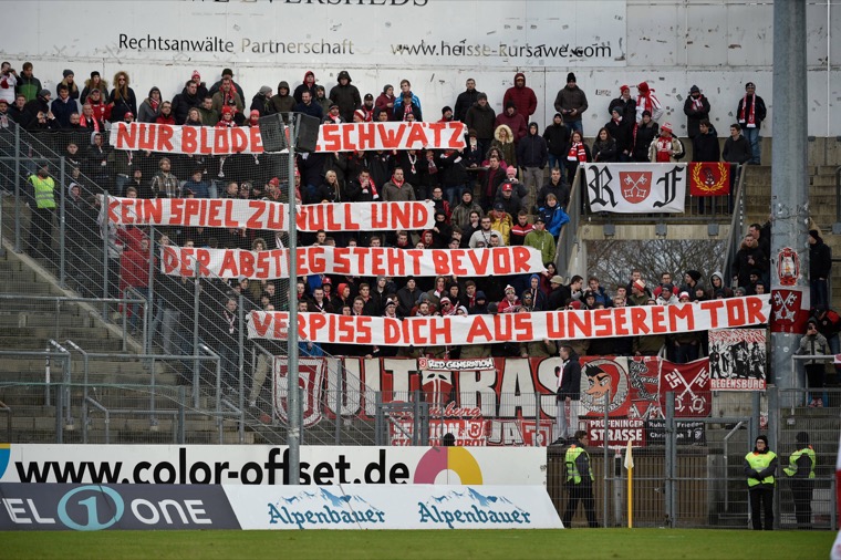 Unterhaching gewinnt bayerisches Derby gegen Regensburg - Spielbericht