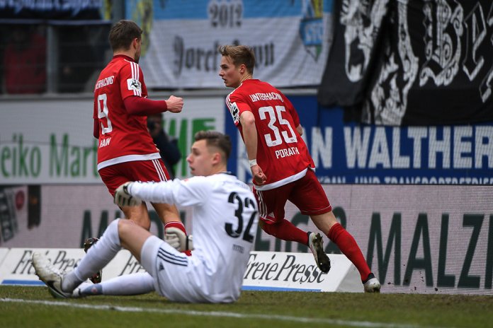 25. Spieltag 17/18: Chemnitzer FC - SpVgg Unterhaching - Bild 7