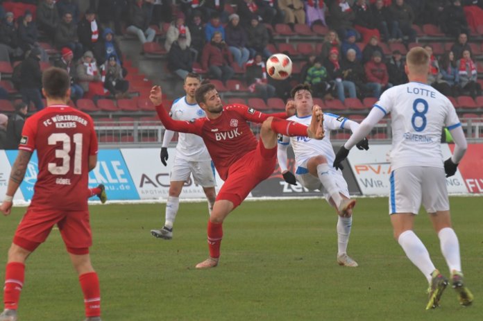 19. Spieltag 18/19: Würzburger Kickers - Sportfreunde Lotte - Bild 15