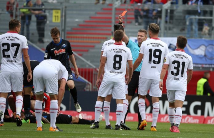 7. Spieltag 17/18: Würzburger Kickers - SC Paderborn 07 - Bild 2