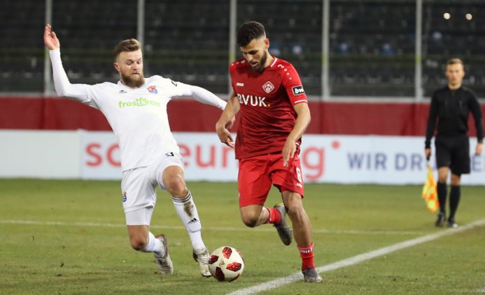 26. Spieltag 18/19: Würzburger Kickers - SpVgg Unterhaching - Bild 7