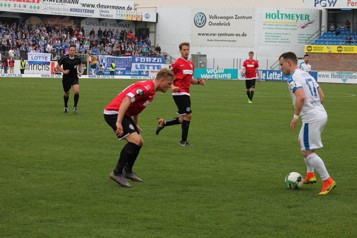 30. Spieltag 16/17: Sportfreunde Lotte - VfR Aalen - Bild 10