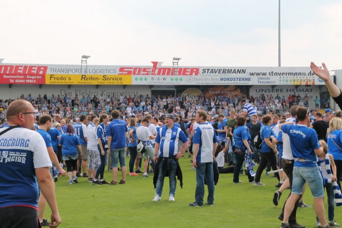 38. Spieltag 17/18: Sportfreunde Lotte - 1. FC Magdeburg - Bild 15