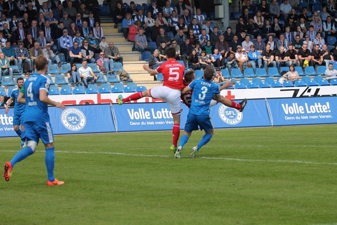 37. Spieltag 16/17: Sportfreunde Lotte - 1. FSV Mainz 05 II - Bild 14