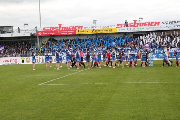 35. Spieltag 16/17: Sportfreunde Lotte - VfL Osnabrück - Bild 1