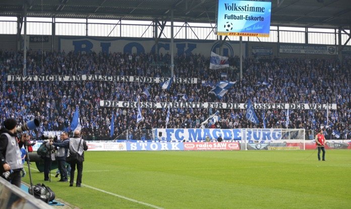 36. Spieltag 16/17: 1. FC Magdeburg - FSV Frankfurt - Bild 1