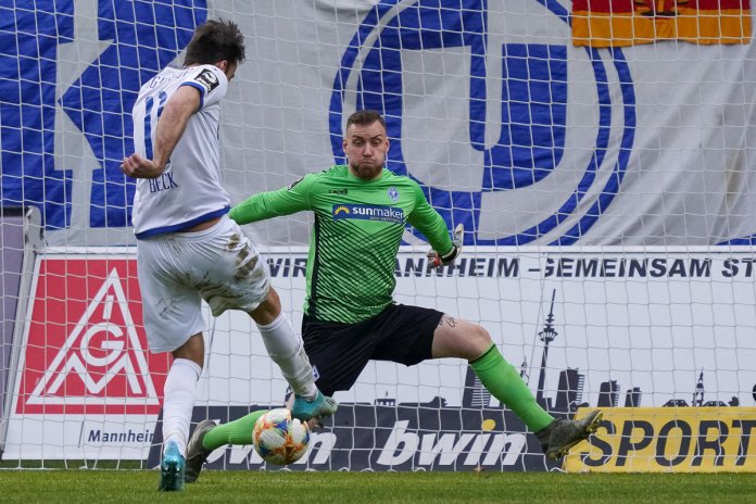 22. Spieltag 19/20: SV Waldhof Mannheim - 1. FC Magdeburg - Bild 12