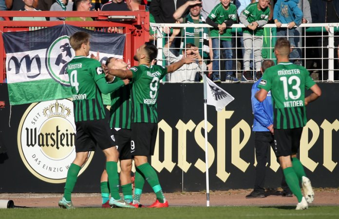 12. Spieltag 18/19: Preußen Münster - Würzburger Kickers - Bild 8