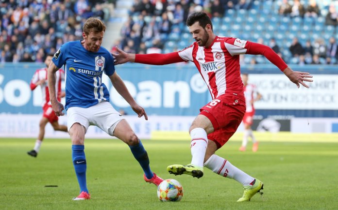 17. Spieltag 19/20: Hansa Rostock - Würzburger Kickers - Bild 13