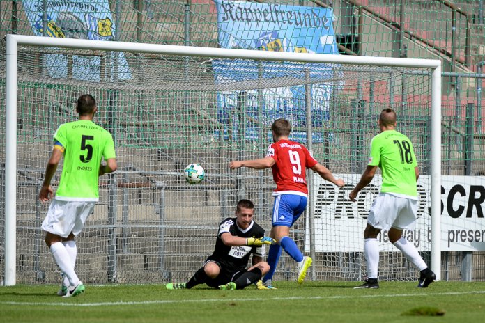 6. Spieltag 17/18: SpVgg Unterhaching - Chemnitzer FC - Bild 13